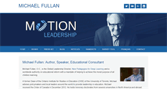Desktop Screenshot of michaelfullan.ca