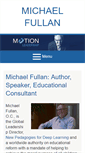 Mobile Screenshot of michaelfullan.ca